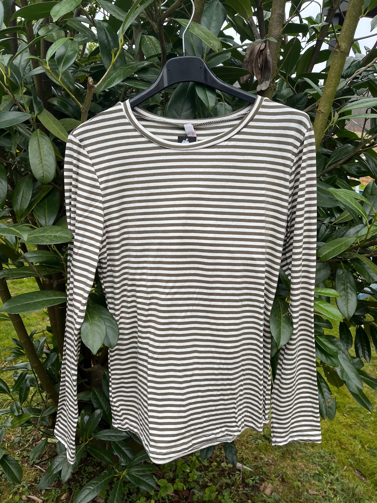 T-shirt m. strib
