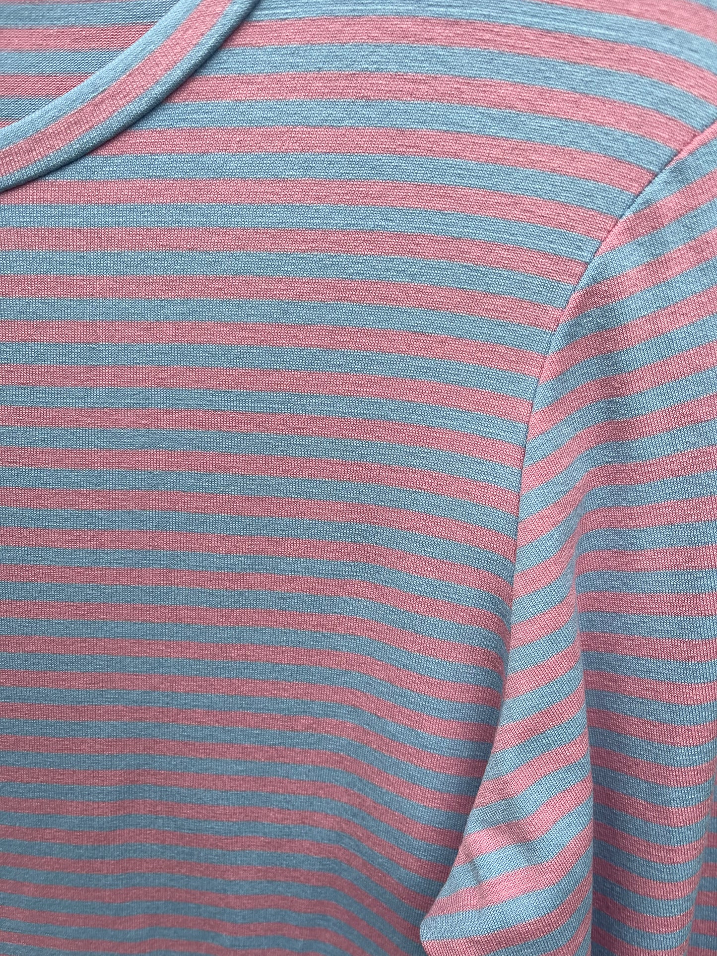 T-shirt m. strib
