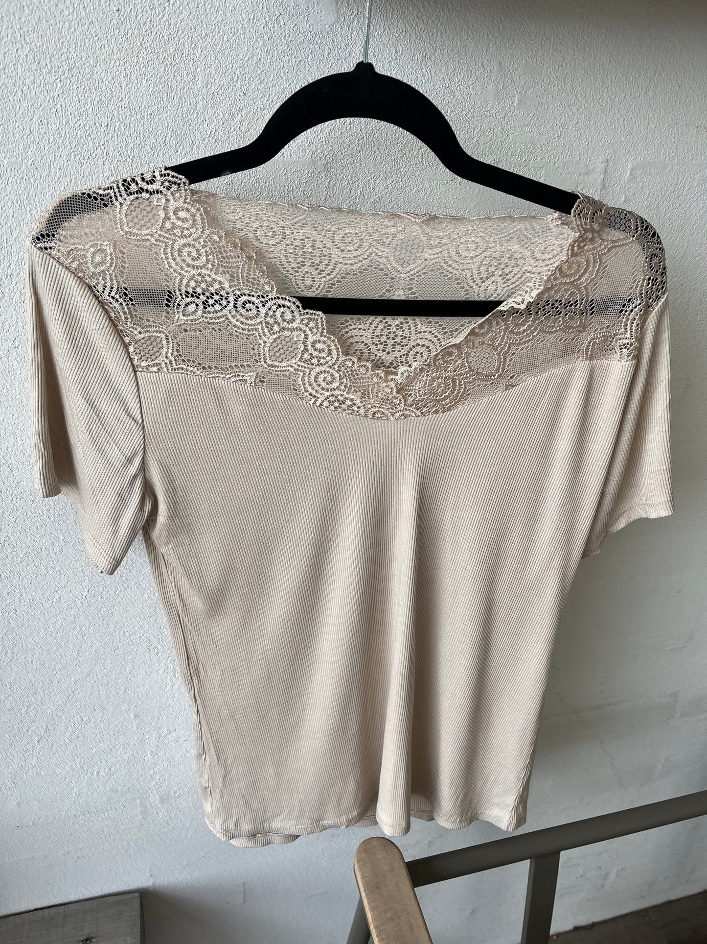 T-shirt m. blonder