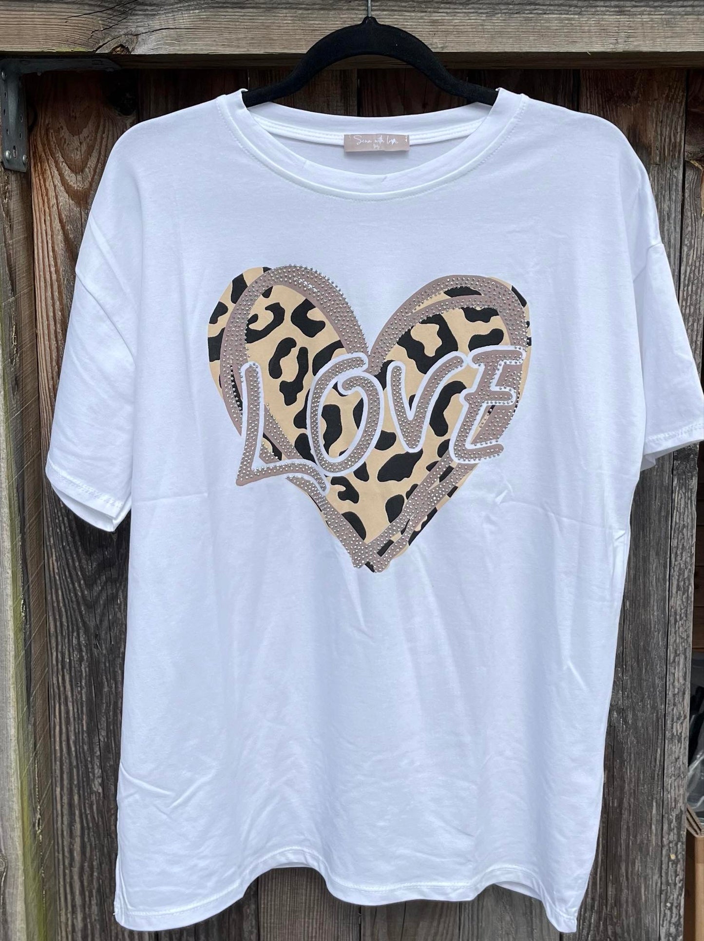 T-shirt m. leo/love