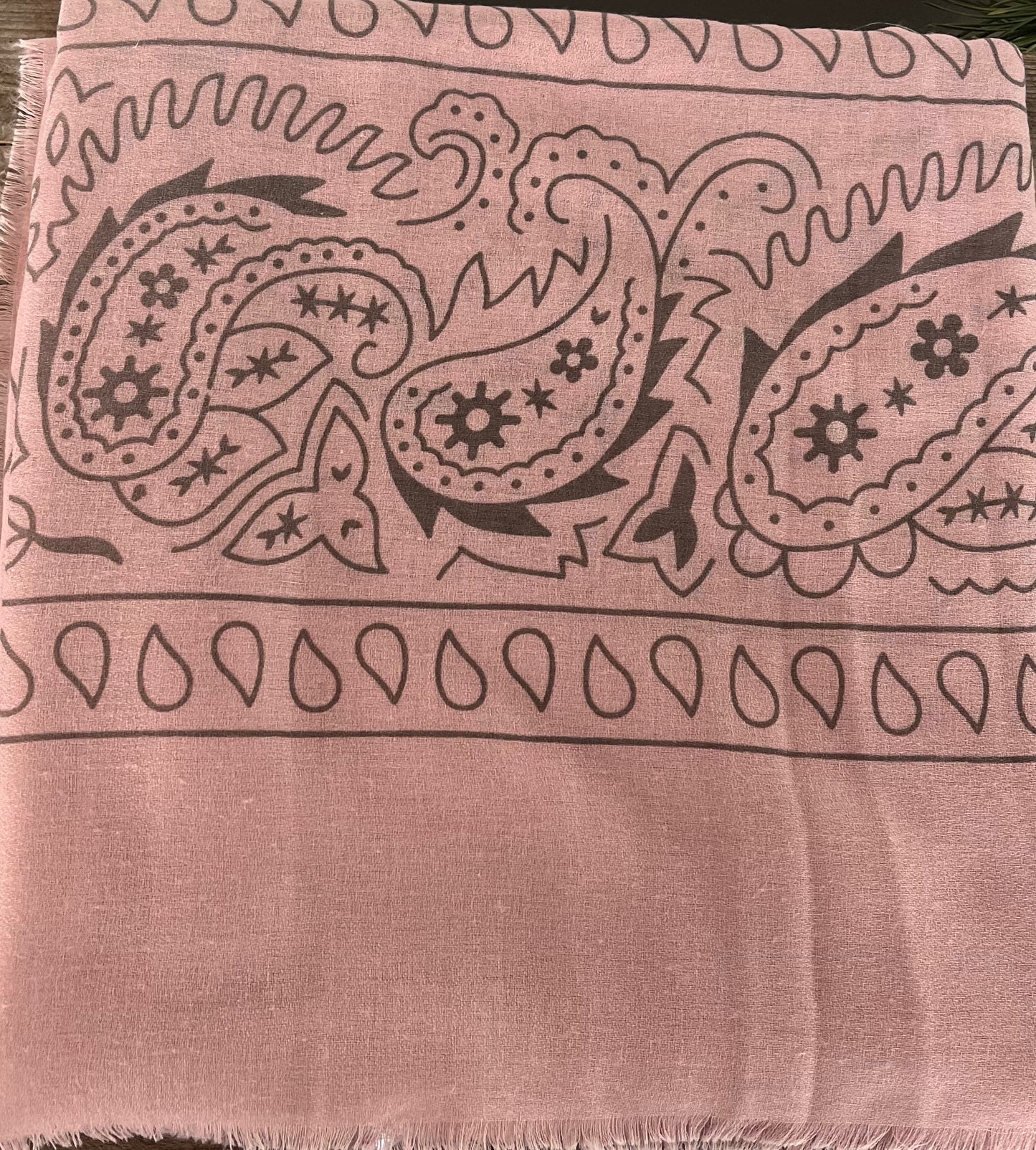 Tørklæde m. print