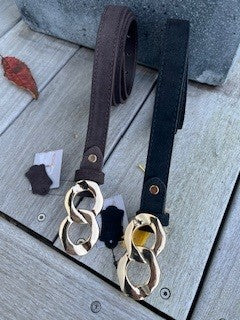 Bælte m. guld spænde