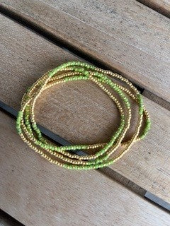 Armbånd/ Lang Halskæde m. små perler