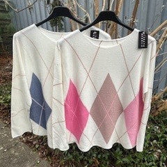 Strik, fin m. mønster