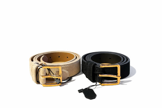 Bælte m. guld spænde