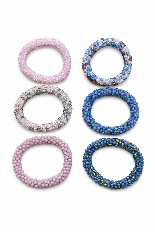 Armbånd/Hårelastik m. perler