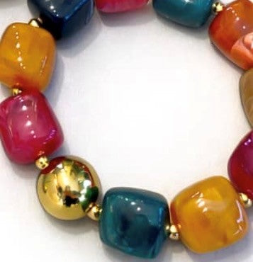 Armbånd m. store sten.