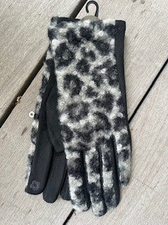 Handske i filt/leo look