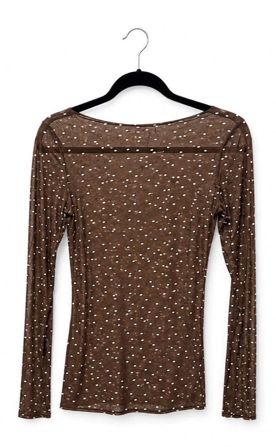 T-shirt m. land ærme - Cashmere
