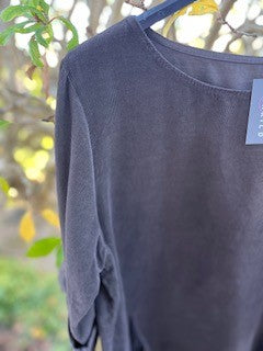 Tunika i fløjl m. lommer