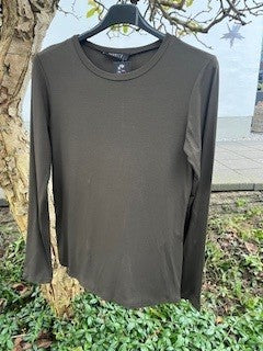 T-shirt, ensfarvet