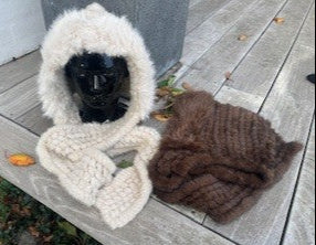 Hue/ Balaclava m. pels