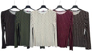 T-shirt m. prikker
