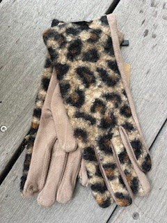Handske i filt/leo look