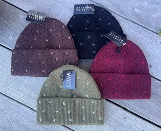 Hat, strik m. hjerter