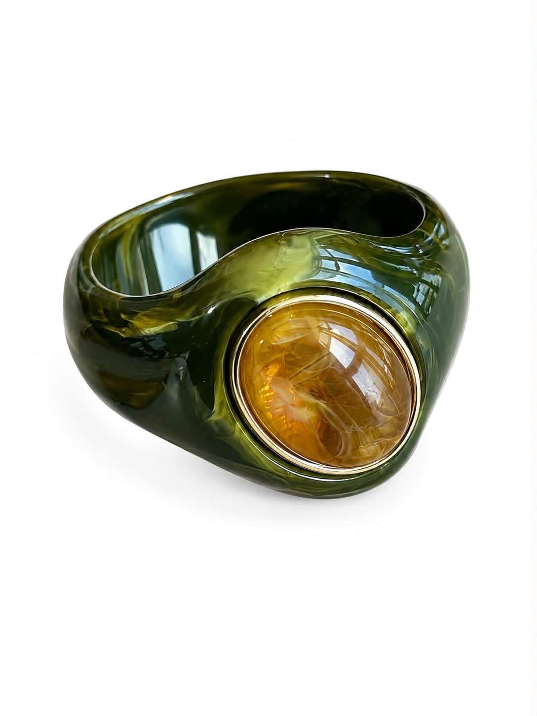 Armbånd/smykke m. stor sten