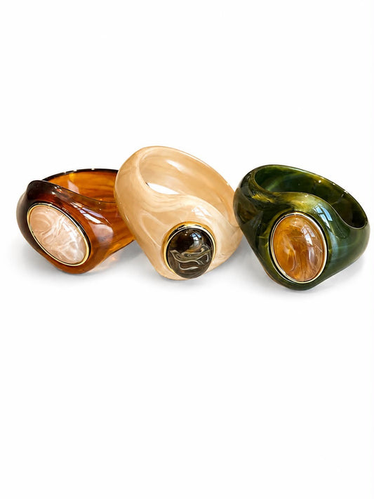 Armbånd/smykke m. stor sten