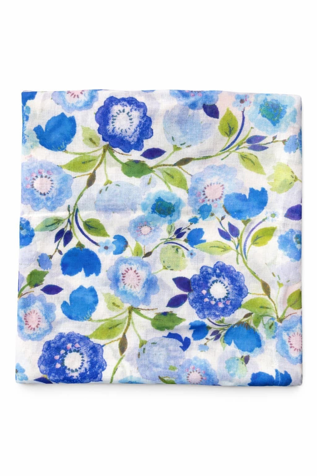 Tørklæde m. blomster