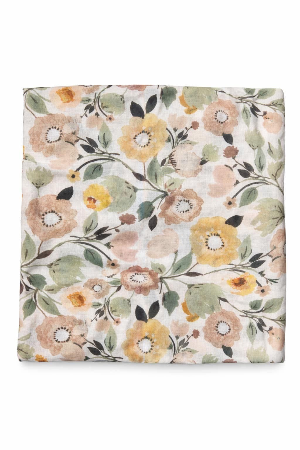 Tørklæde m. blomster