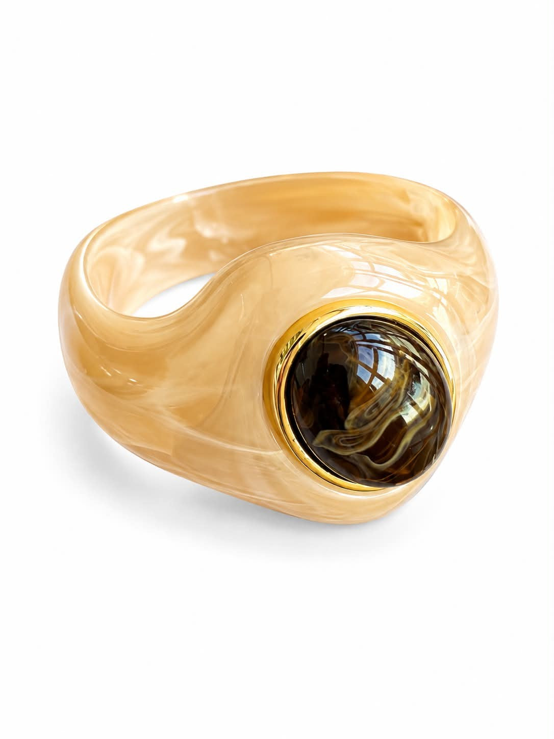 Armbånd/smykke m. stor sten