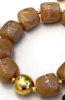 Armbånd m. store sten.