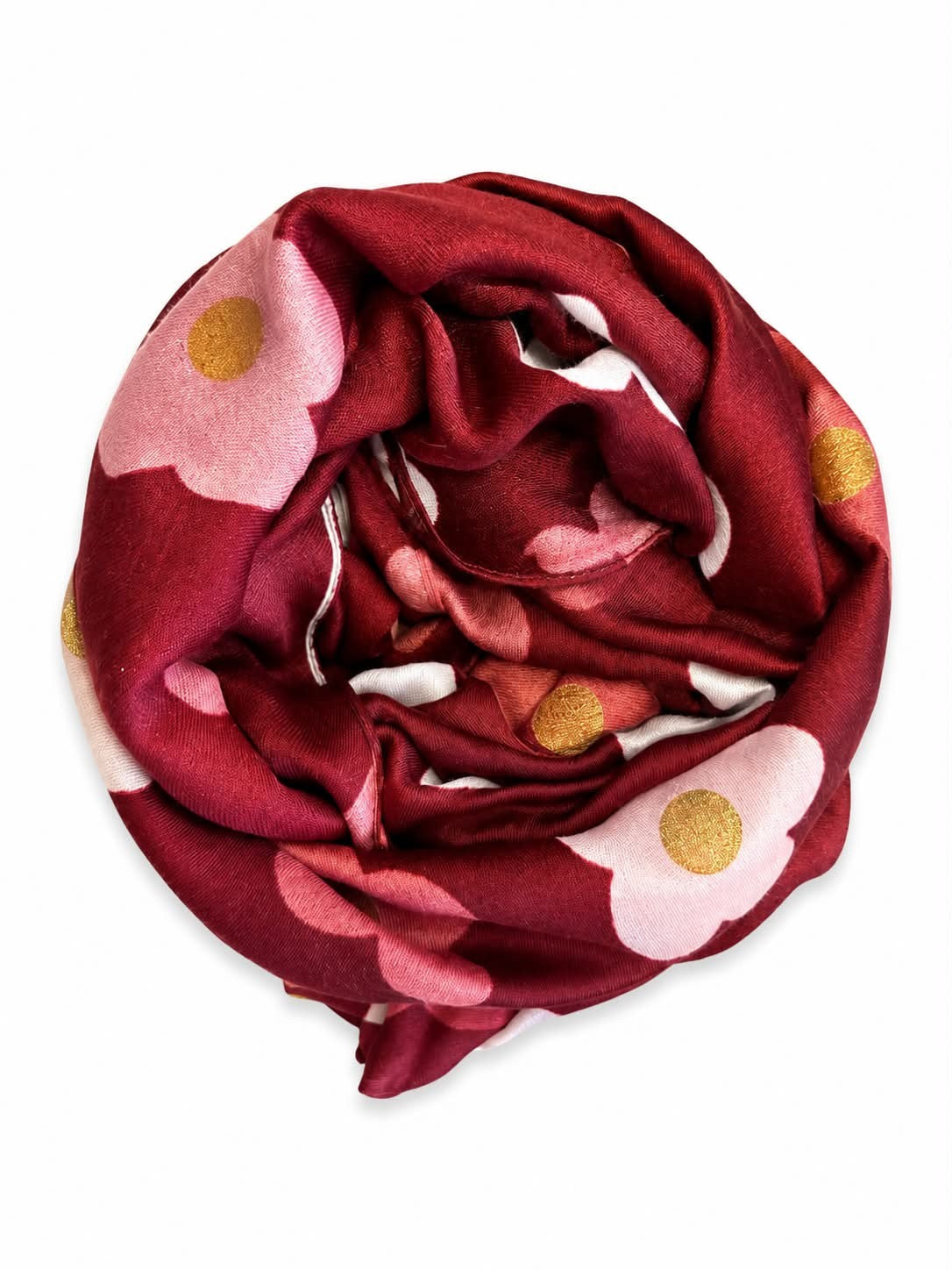 Tørklæde m. blomst
