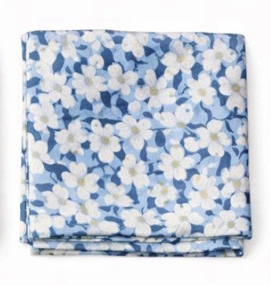Tørklæde m. blomster