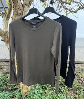 T-shirt, ensfarvet
