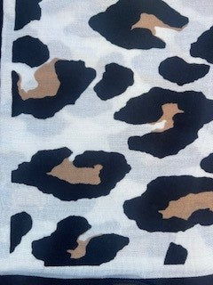 Tørklæde m. lys leo 70 x 70 cm