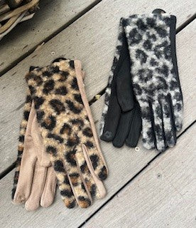 Handske i filt/leo look