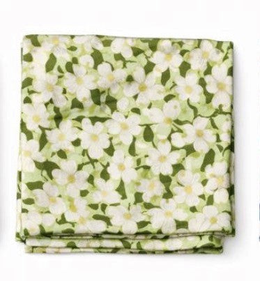 Tørklæde m. blomster