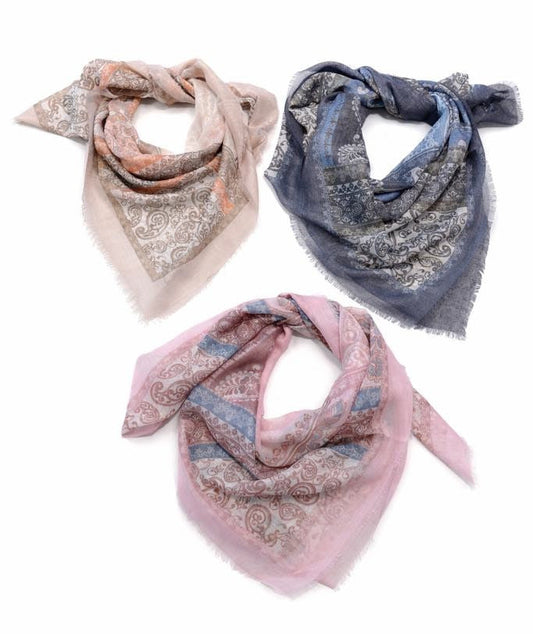 Tørklæde m. mandala