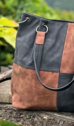 Taske, shopper i ruskinds look