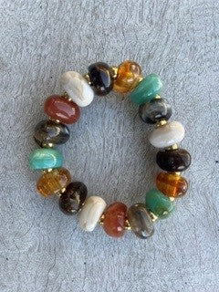 Armbånd m. sten