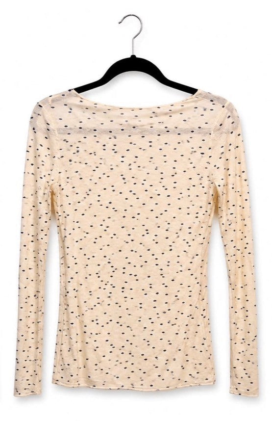 T-shirt m. land ærme - Cashmere